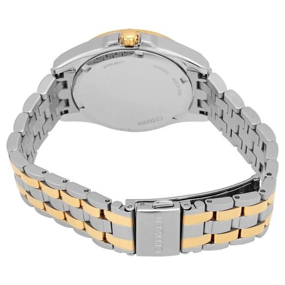 NWT Authentic Citizen Eco-Drive Mother of Pearl Dial Two-tone Women's Watch - Picture 3 of 3